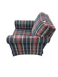 Traditional Plaid Armchair