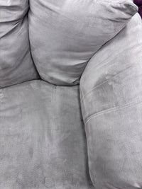 Plush Taupe Loveseat