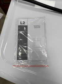 White L2 Front-Loading Electric Dryer