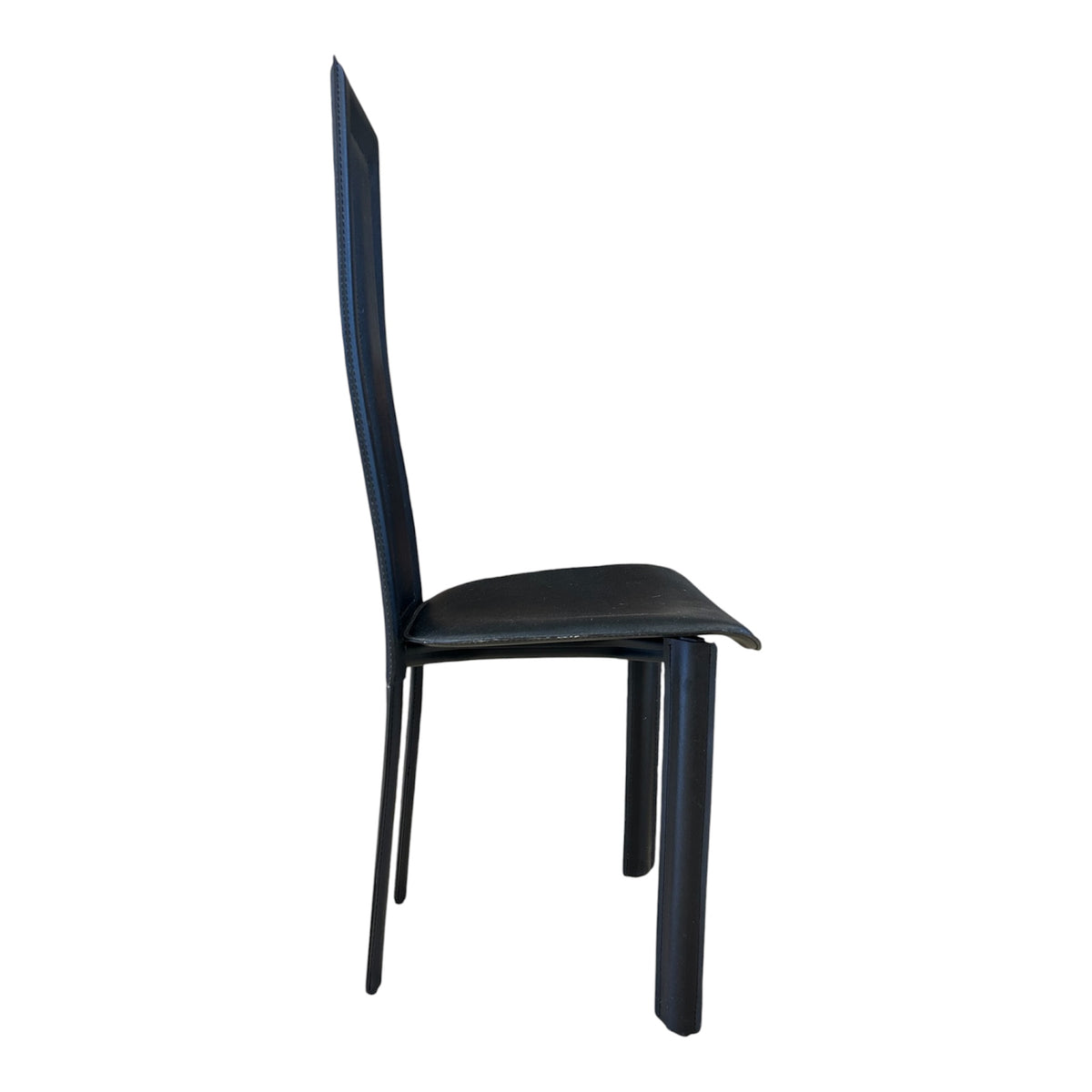 Cureo Faux Leather Dining Chairs Set - A Set of Four