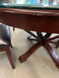 48" Diameter Dining Table and 4 Chairs