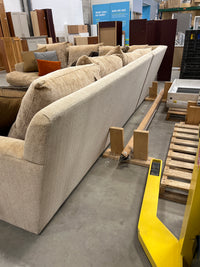 12’ x 9.5’ Sectional Sofa in Caramel