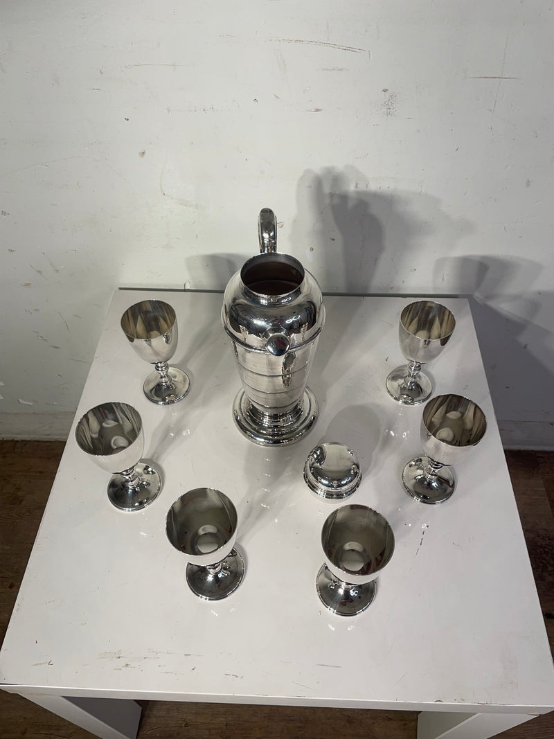 Silver Plated Cocktail Set