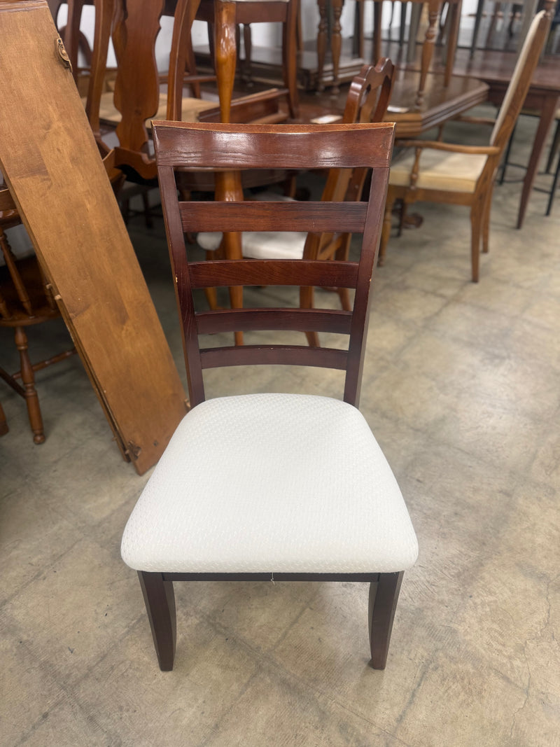 Oval Mahogany Dining Table Set
