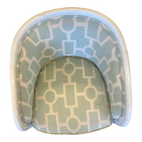 Mint Green Barrel Chair