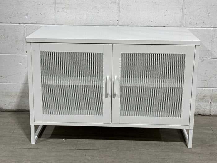 White Metal Cabinet