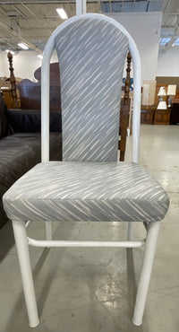 Cream and Gray Patio Set - Round Table and 2 Chairs