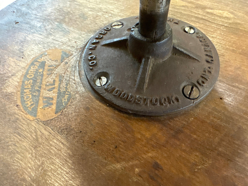 Antique Piano Stool by Thomas Organ and Piano Company