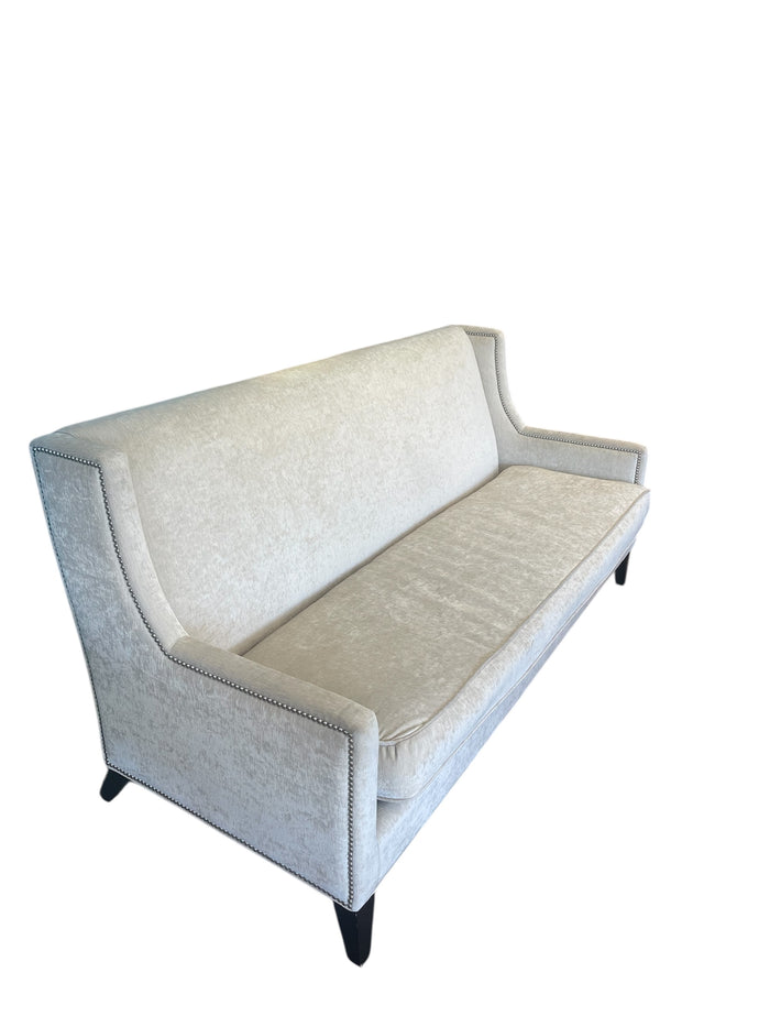 Upholstered Studded Sofa