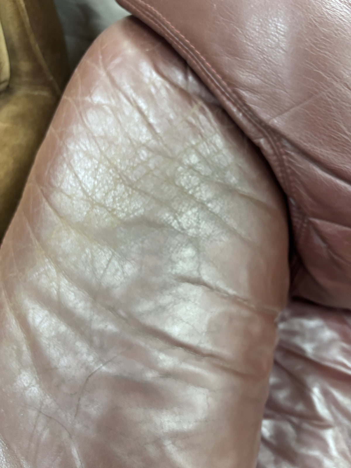 Vintage Burgundy Loveseat