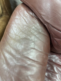 Vintage Burgundy Loveseat