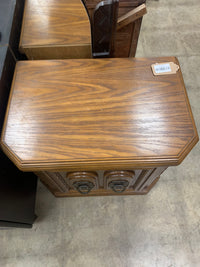 Nightstand With Brass Handles