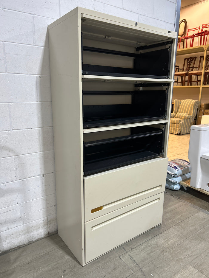 Beige File Cabinet