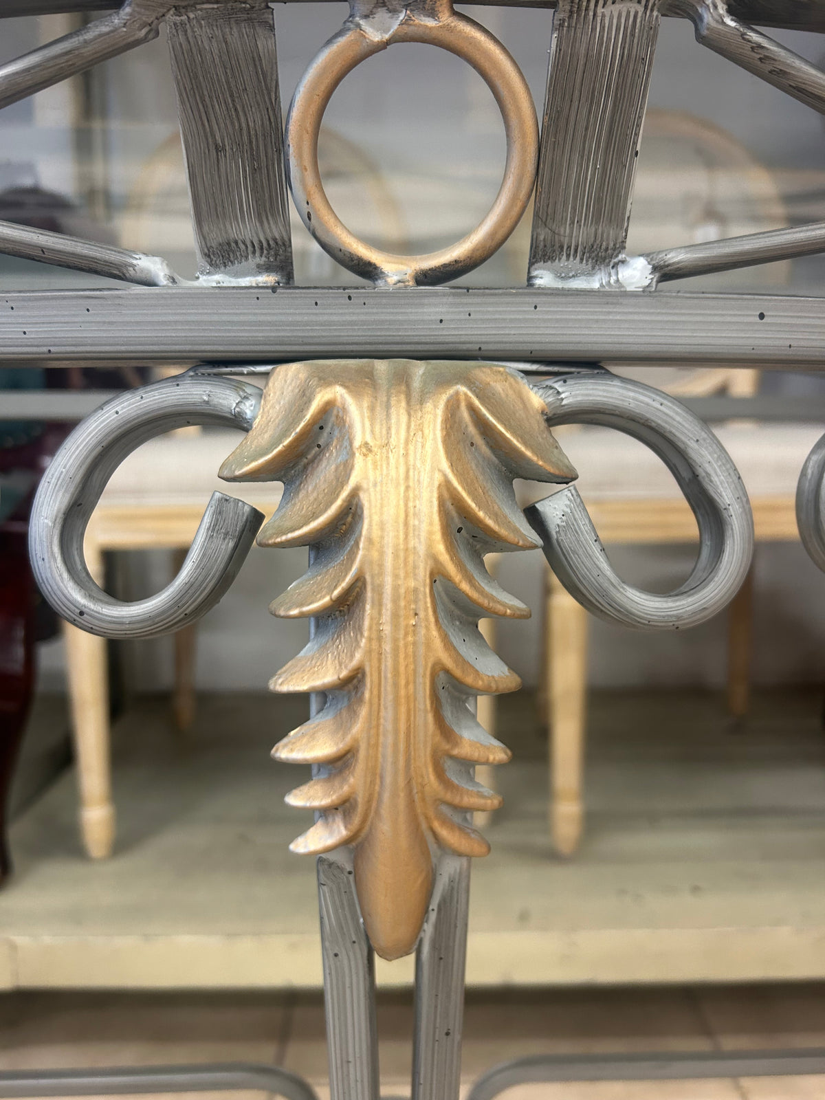 Vasili Half Moon Console Table