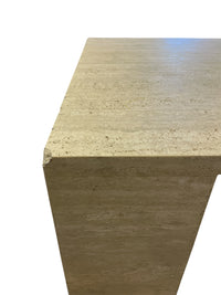 Modern Travertine Coffee Table