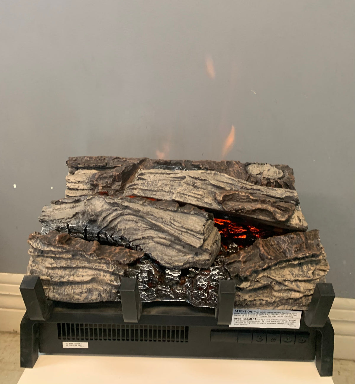 Electric Log Fireplace