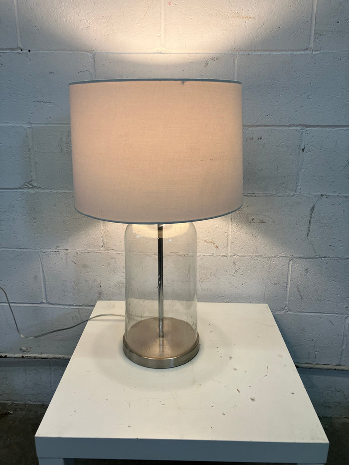 Glass Base Lamp