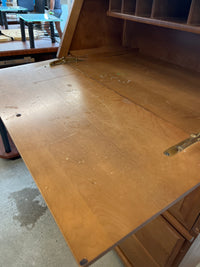 33"W 3-Drawer Secretary