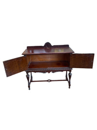 Solid Red Wood Sideboad