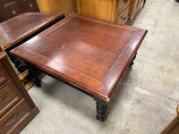 Dark Brown Square Coffee Table