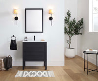Home Decorators Collection Vistara 30-inch W x 19-inch D Freestanding Bath Vanity with Black Handle