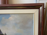 Artwork - Original Oil - European Country Town
