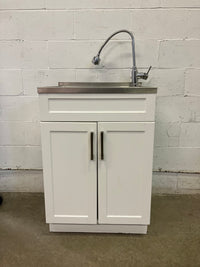 Utility Sink with Cabinet