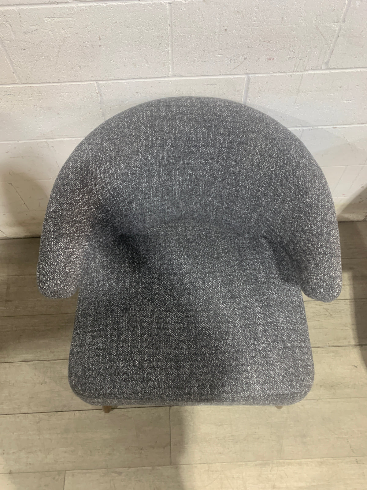Grey fabric Accent Chair