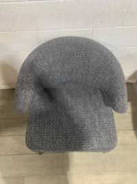 Grey fabric Accent Chair