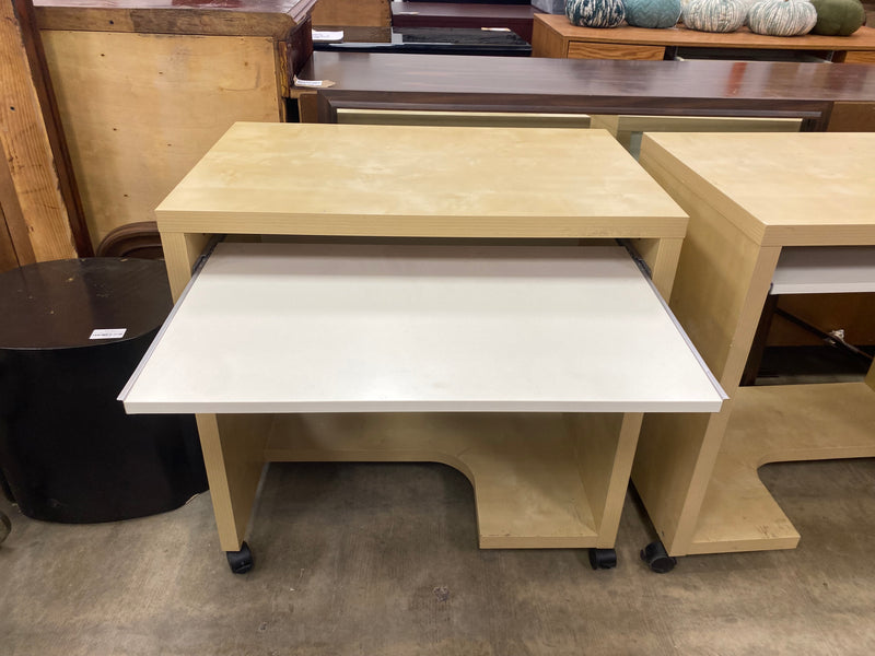 Tan Small Single Desk