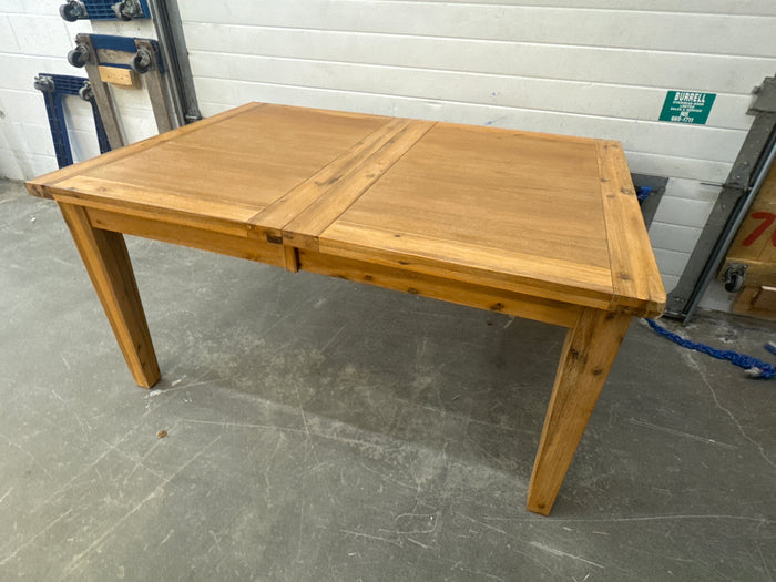 60”x42” Extendable Wooden Dining Table