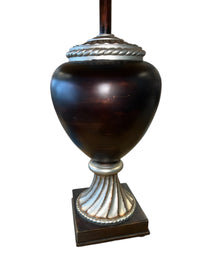 Dual Tone Table Lamp with Tapered Shade