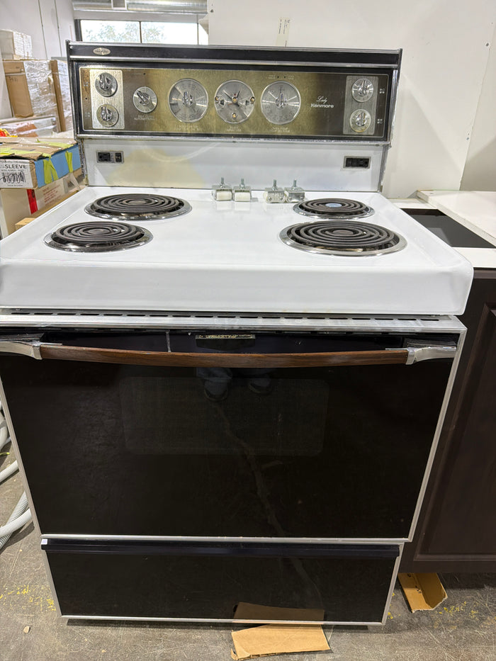 Vintage Sears Lady Maytag 70's Electric Stove / Movie Prop