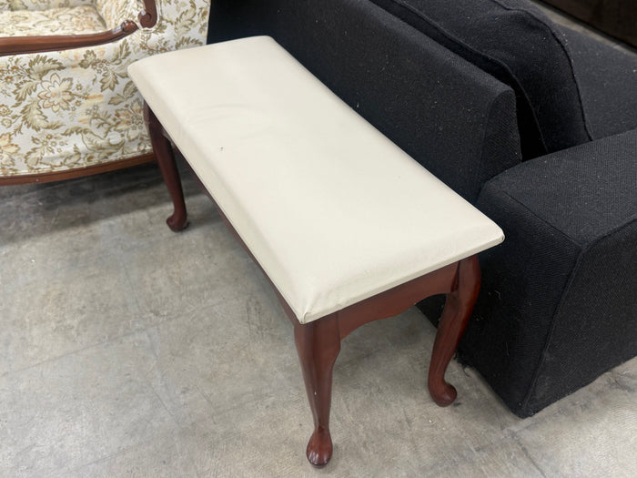 Vintage Vanity Bench