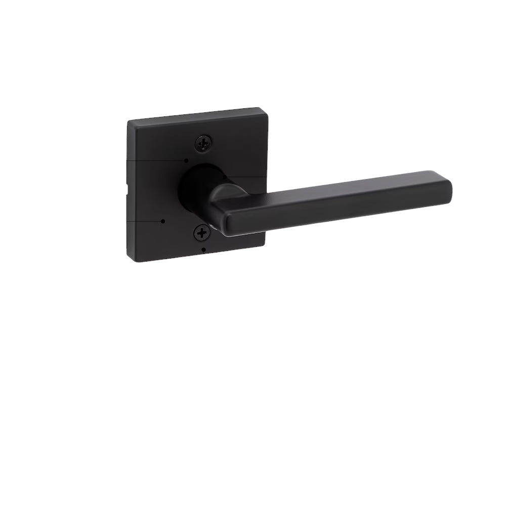 MH① Weiser San Clemente x Halifax Matte Black Lower Half Entry Door