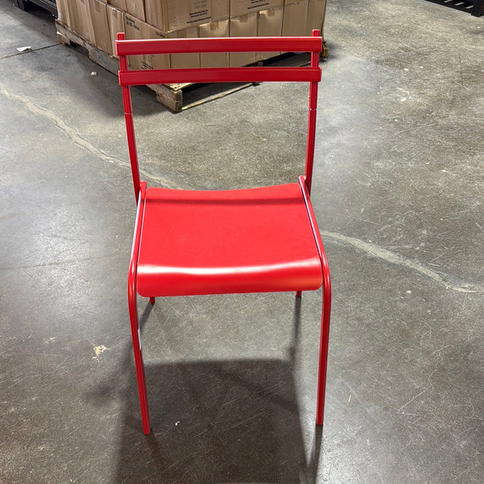 Red Dining chairs