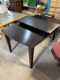 84"W Chestnut Extendable Dining Table