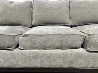 Barrymore Grey Velvet Sofa