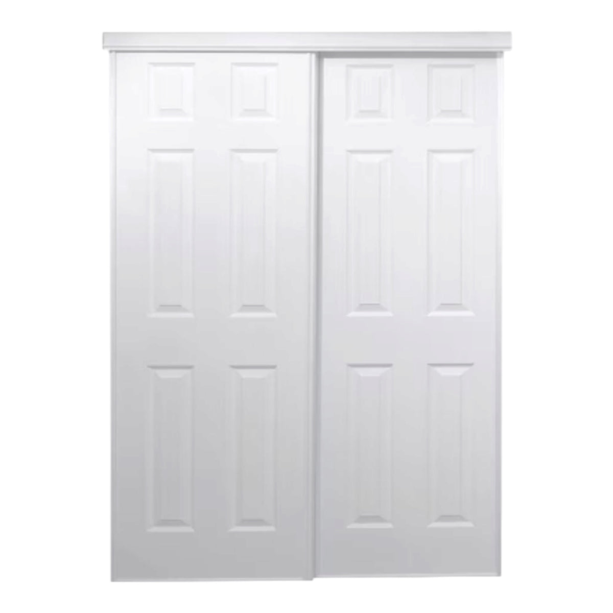 TRUporte 72-inch x 80.5-inch 6-Panel Closet Sliding door