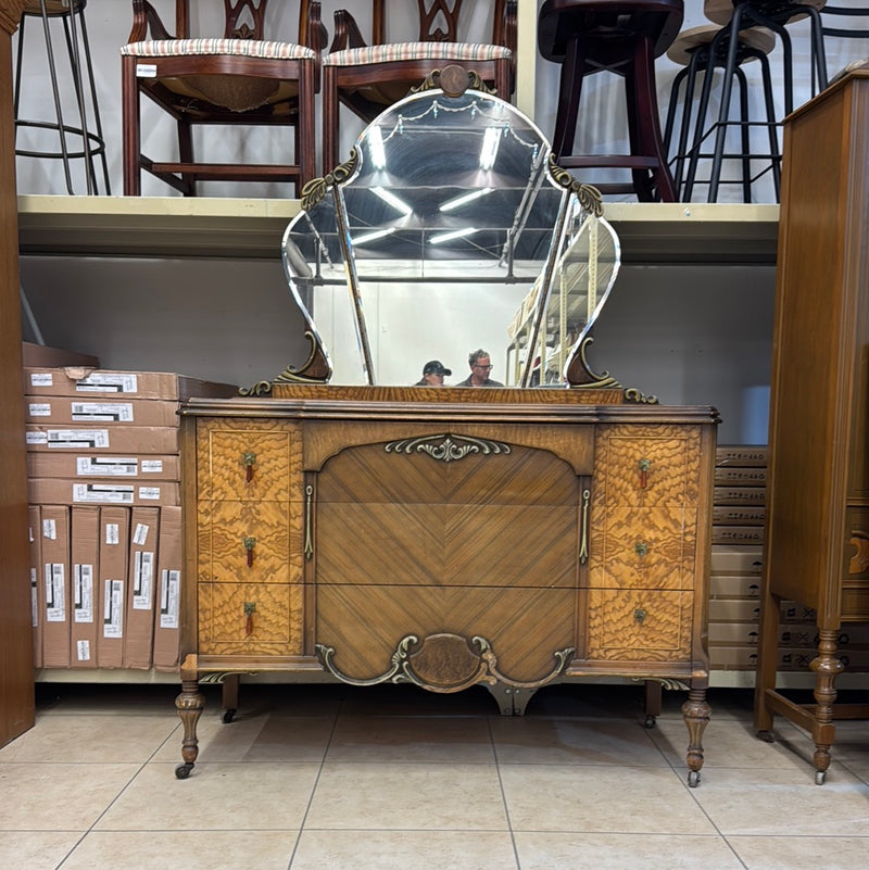 Bronte Bedroom Dresser with Mirror