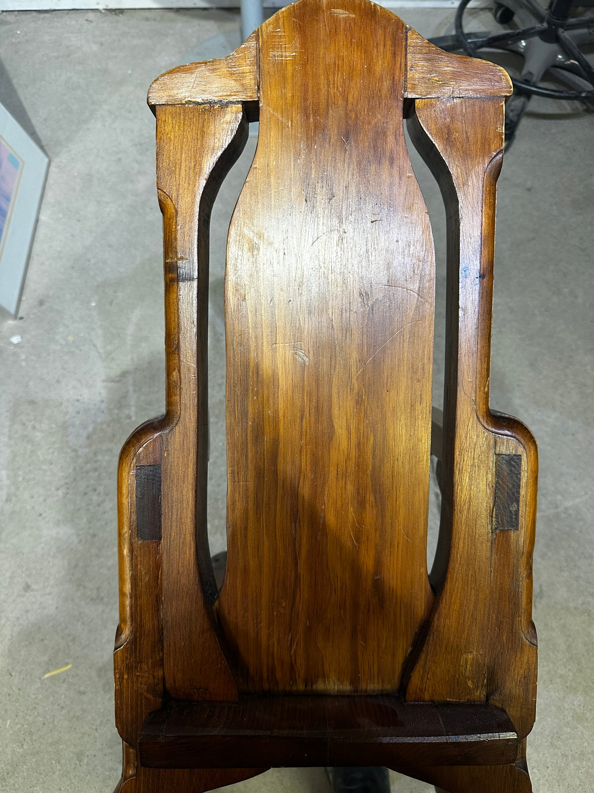 Small Unique Wooden Rocking Chair