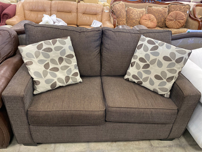 Brown Loveseat