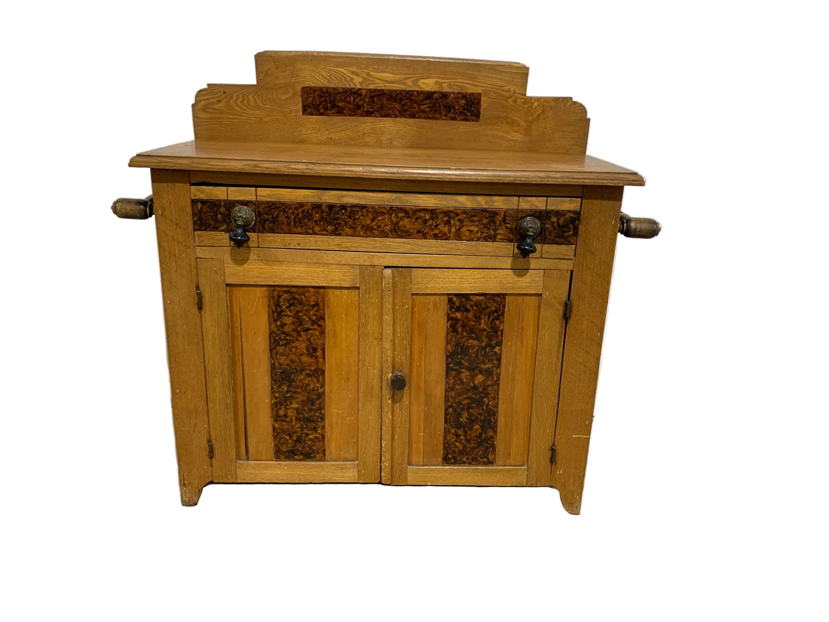 Antique Dry Sink Cabinet