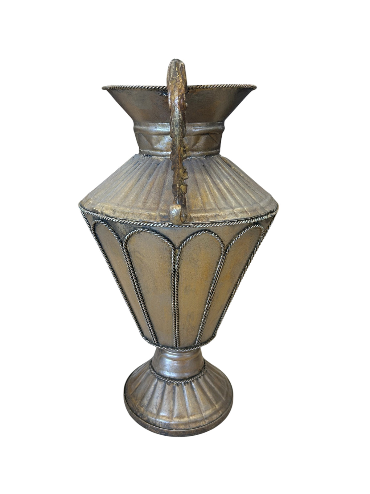 Amphora Metal Vase
