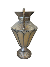 Amphora Metal Vase