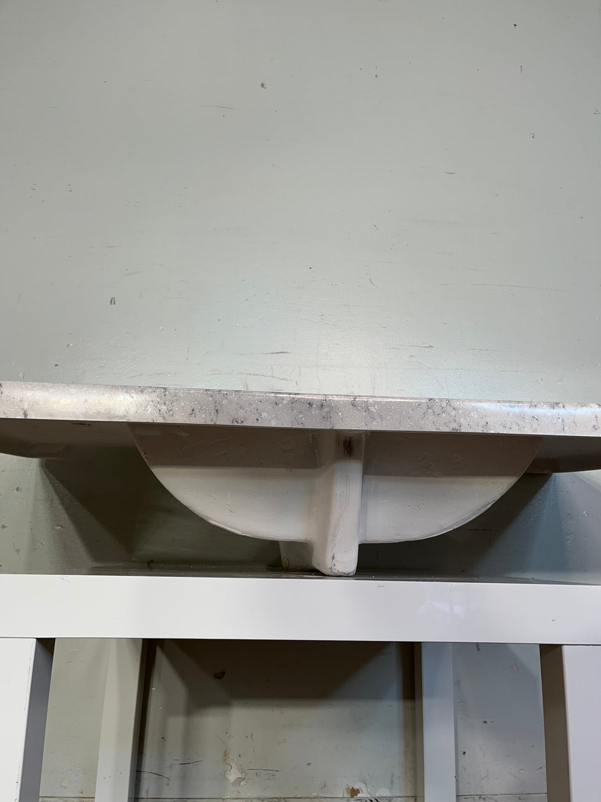 Vanity Counter Top in Arctic Snow