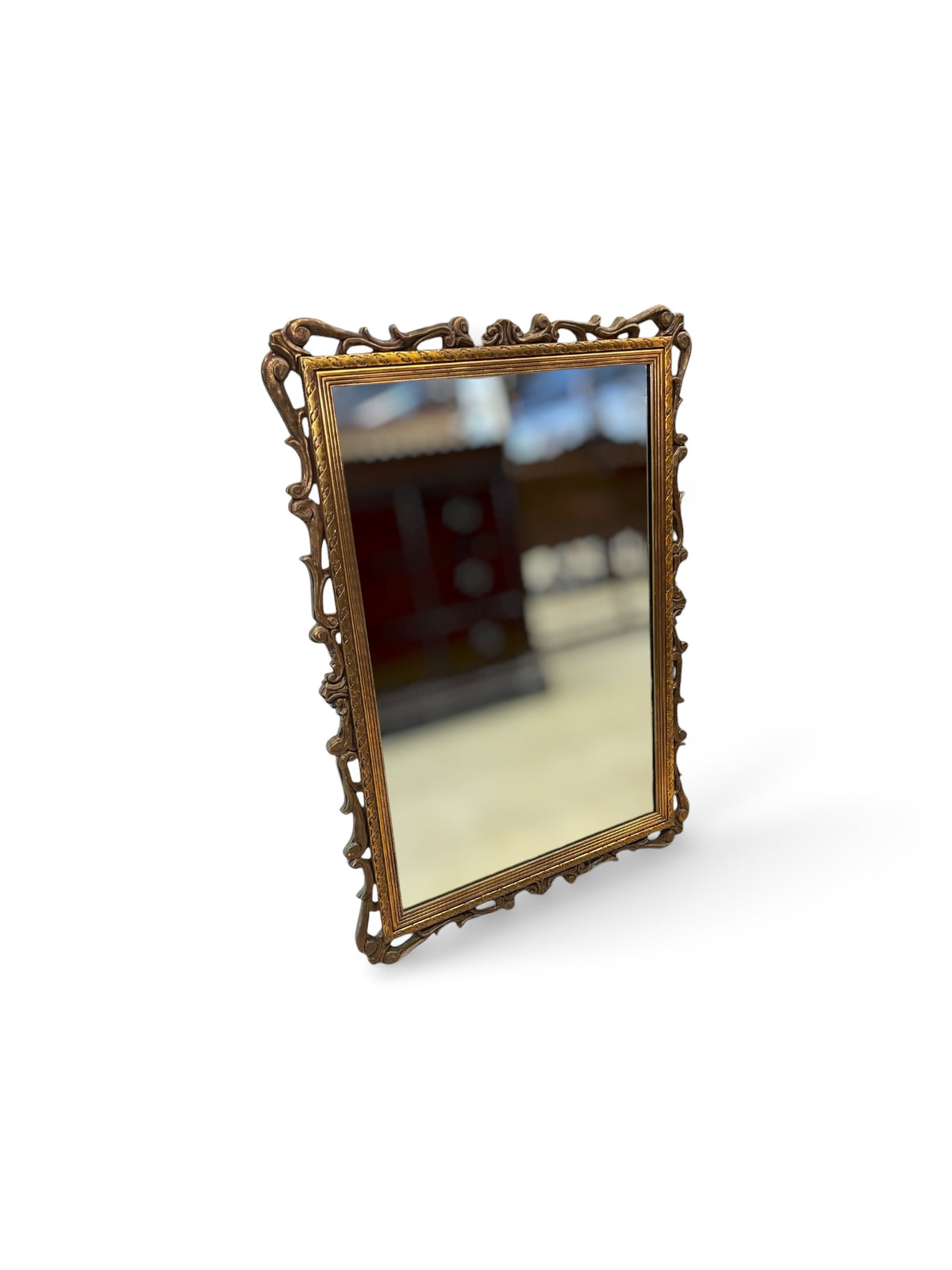 Vintage Style Ornate Gold Wall Mirror
