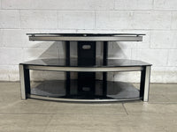 Nero Glass TV Stand