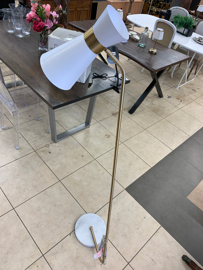 Golden Coloured Standing Lamp
