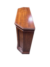 Medium Brown Wood Buffet Cabinet